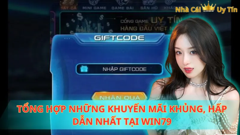 Tổng hợp những khuyến mãi khủng, hấp dẫn nhất tại WIN79